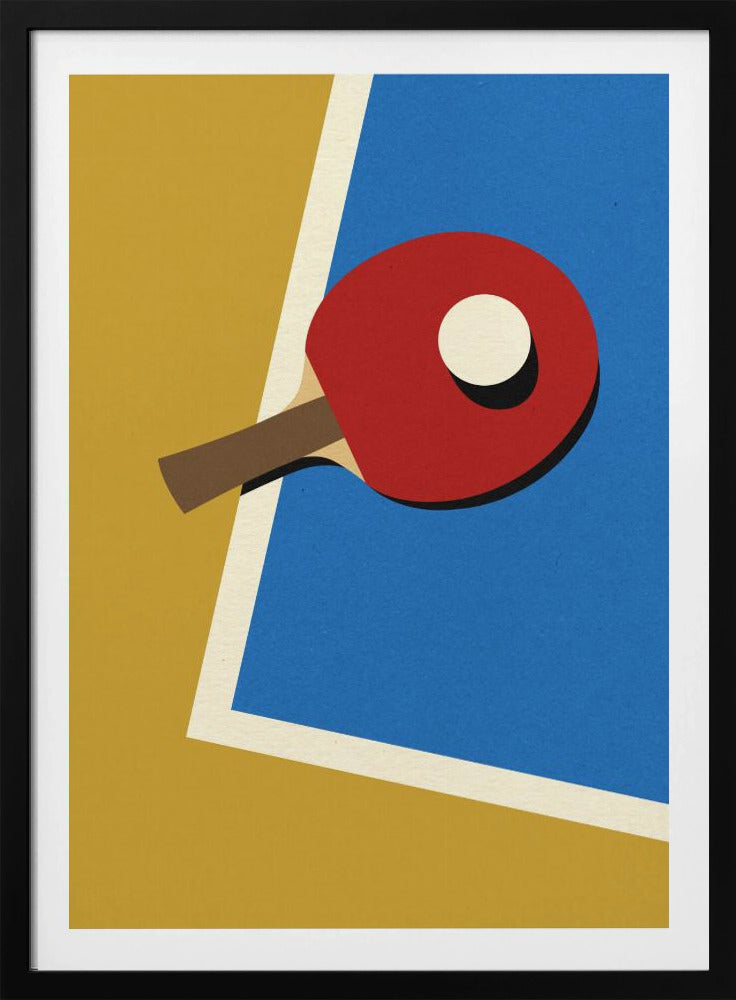 Tafeltennisteam Rood | Poster