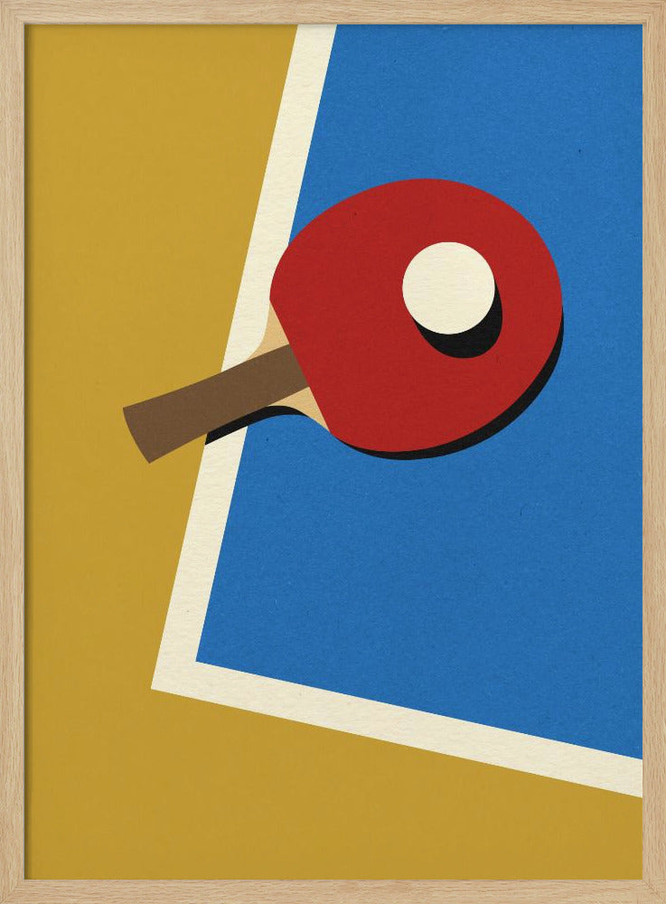 Tafeltennisteam Rood | Poster