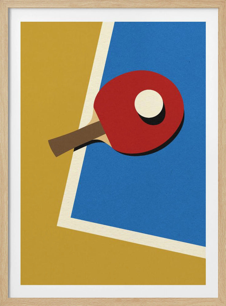 Tafeltennisteam Rood | Poster
