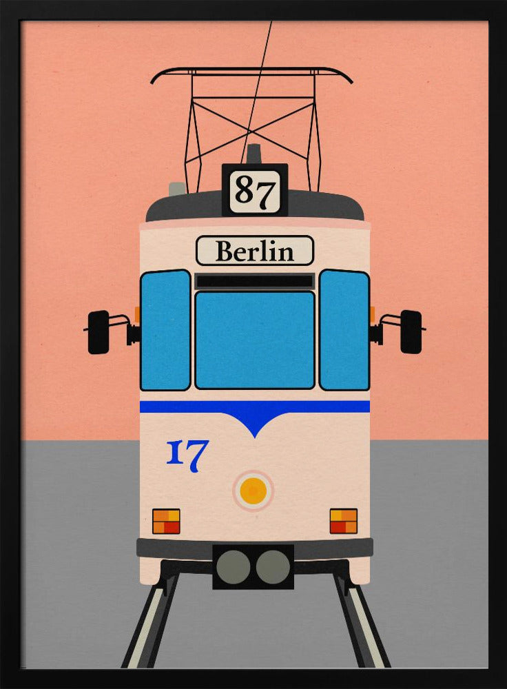 Berlijnse tram | Poster