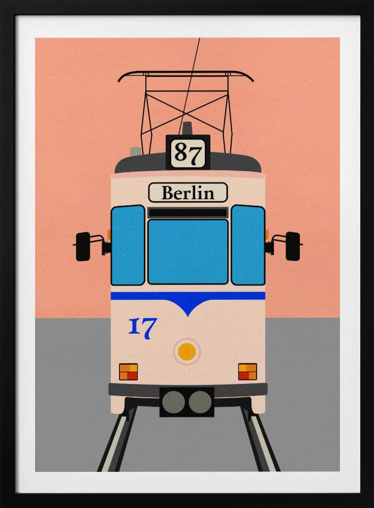 Berlijnse tram | Poster