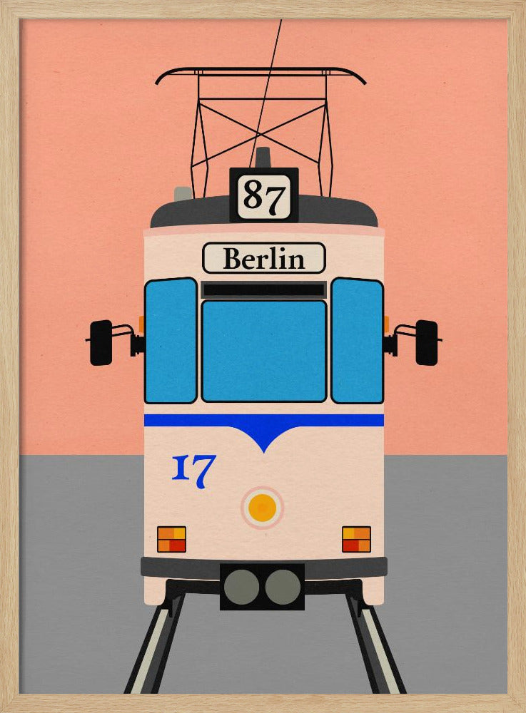 Berlijnse tram | Poster