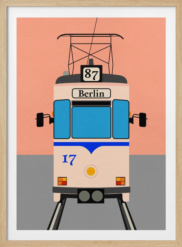 Berlijnse tram | Poster