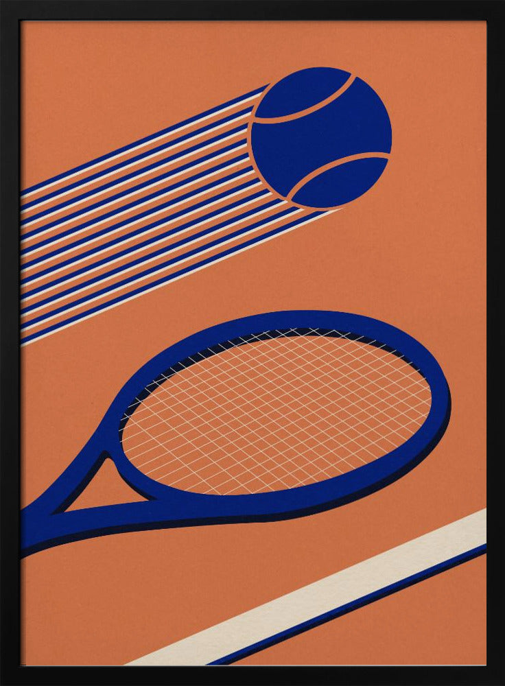 Tennis jaren 80 | Poster