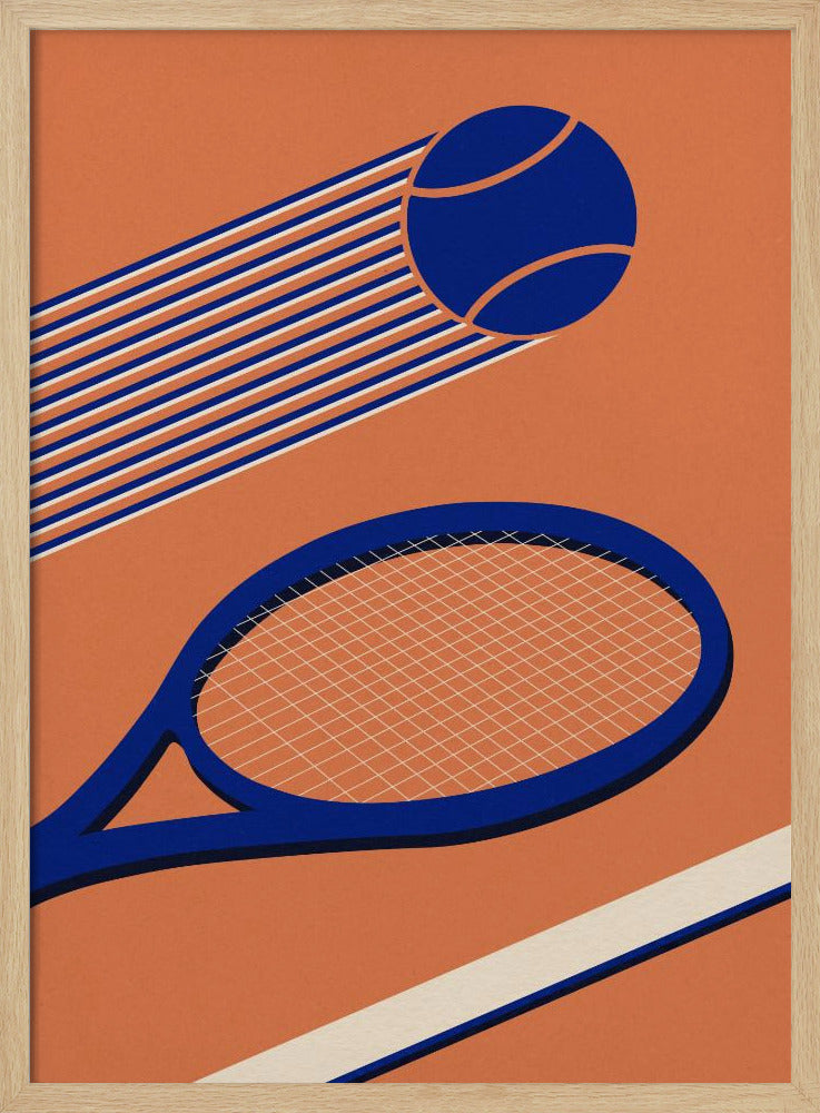 Tennis jaren 80 | Poster