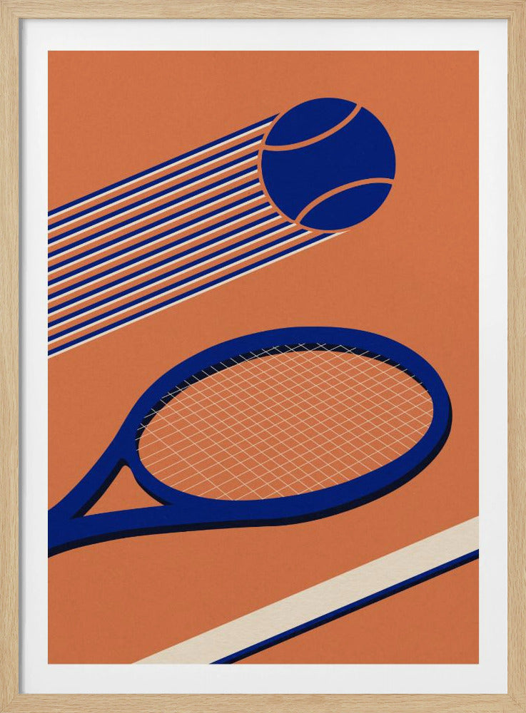 Tennis jaren 80 | Poster