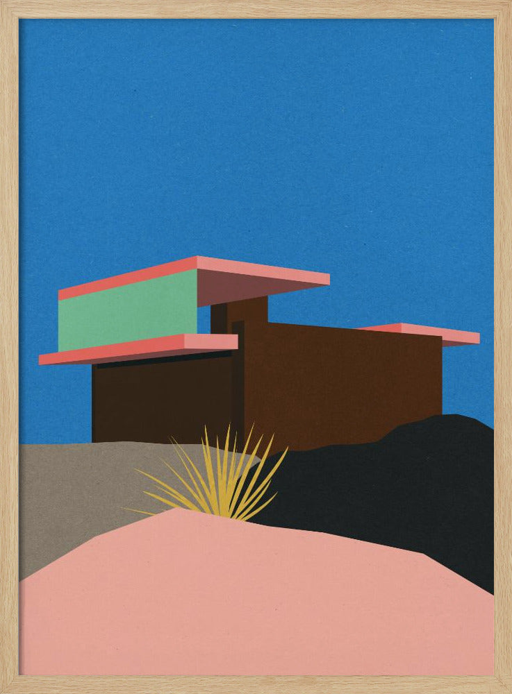 Kaufmann Woestijnhuis | Poster