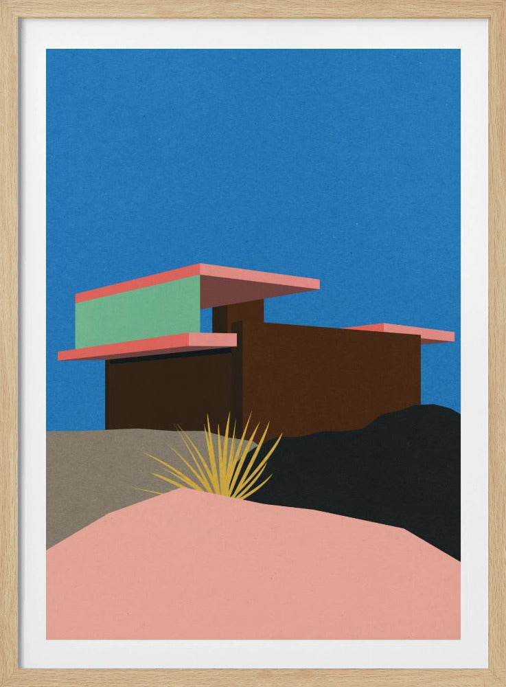 Kaufmann Woestijnhuis | Poster
