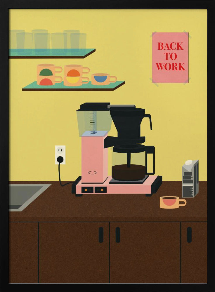 Terug aan het werk | Poster