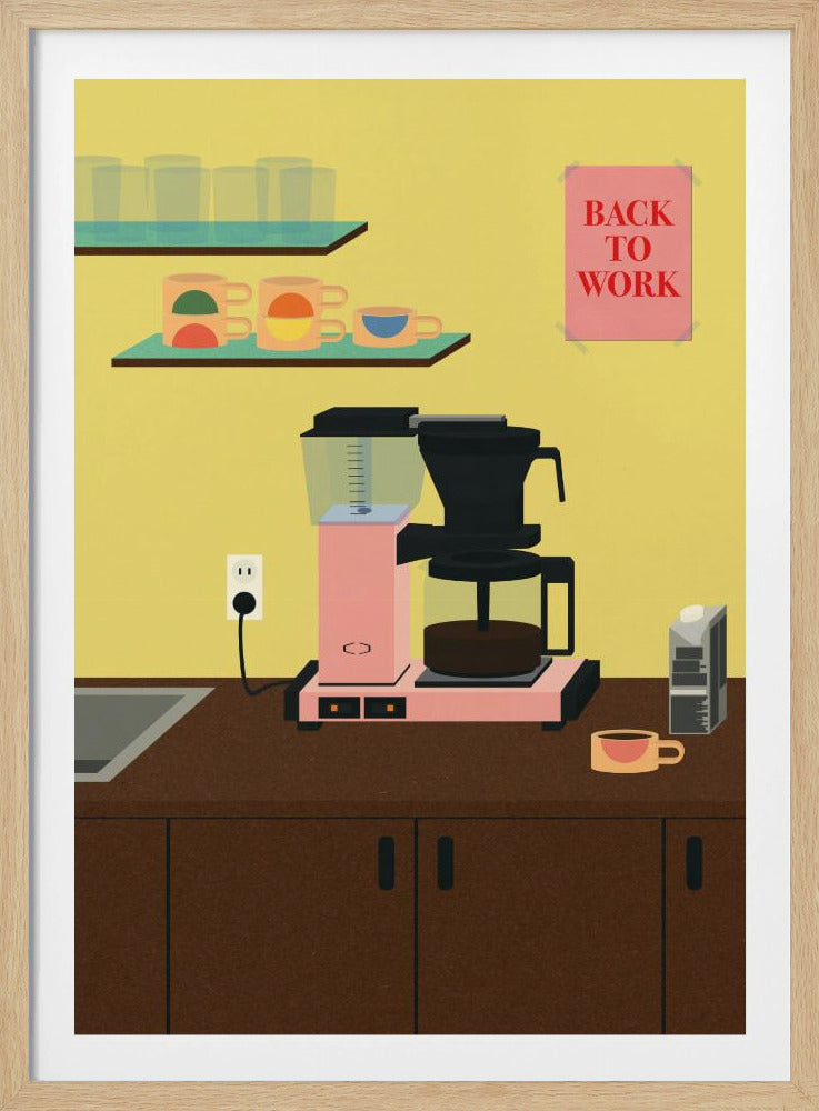 Terug aan het werk | Poster