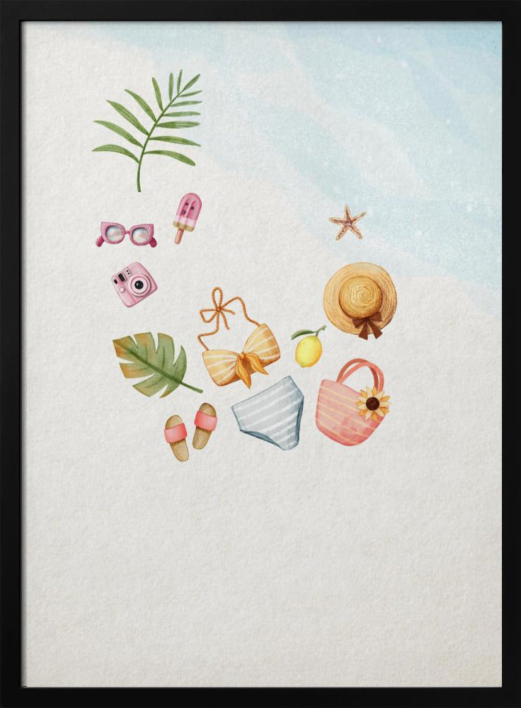 Coole zomerbadkleding | Poster