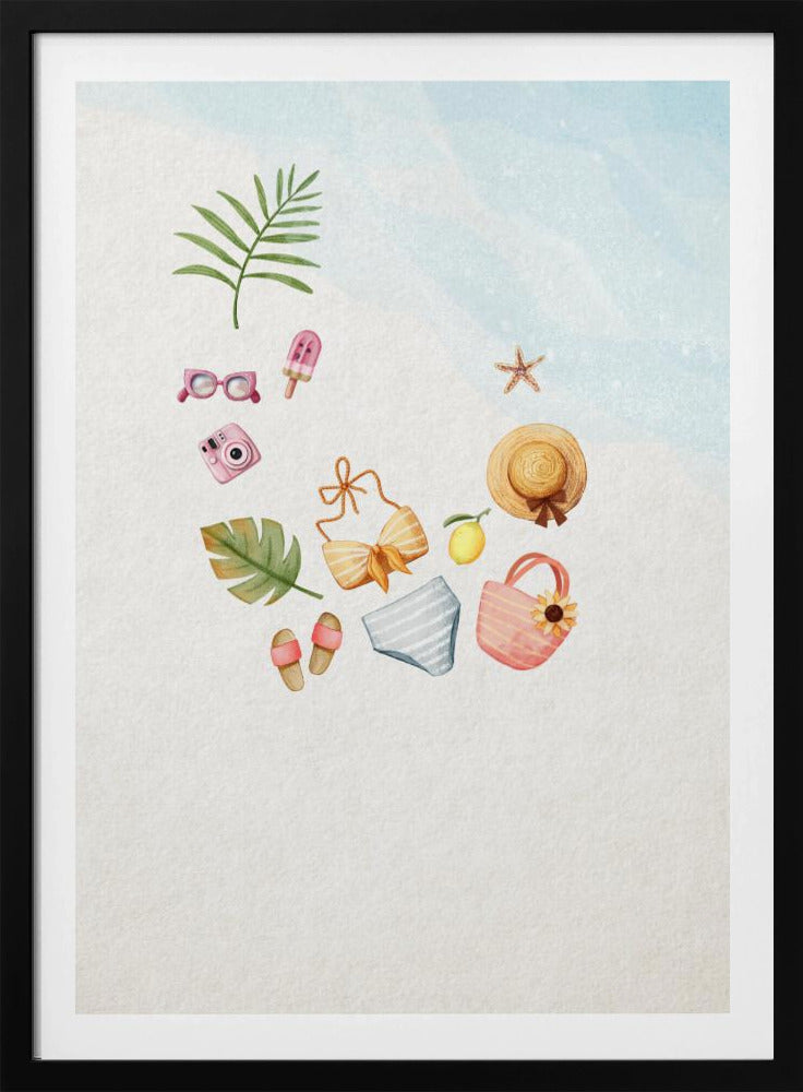 Coole zomerbadkleding | Poster