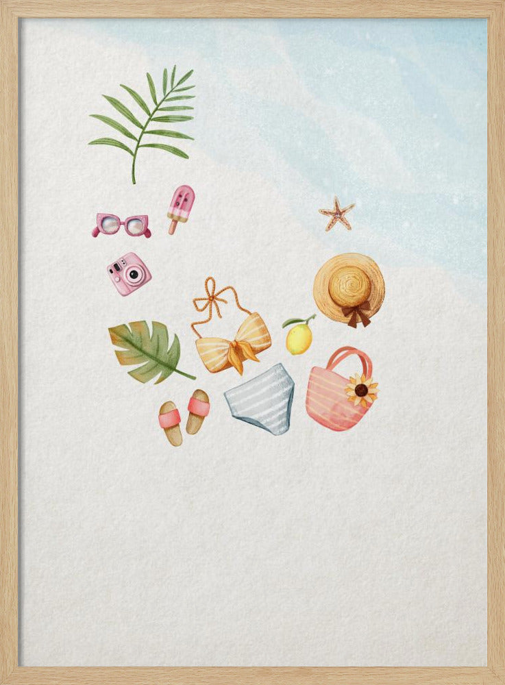 Coole zomerbadkleding | Poster