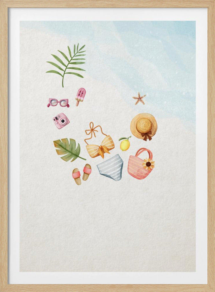 Coole zomerbadkleding | Poster