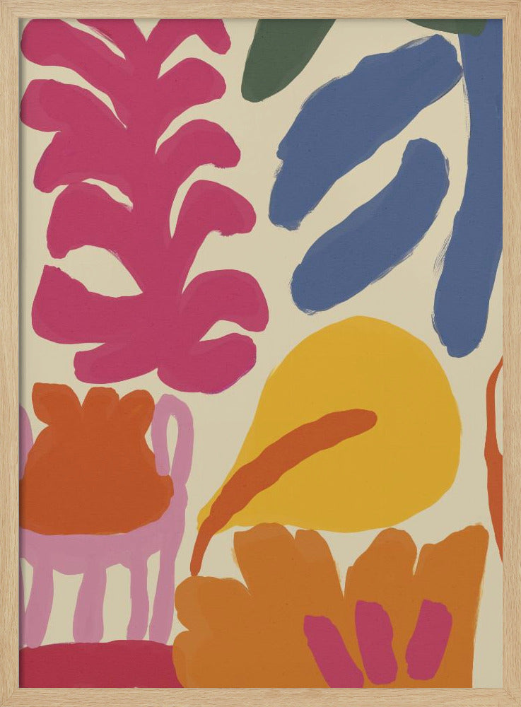 Bold Floral Dance | Poster