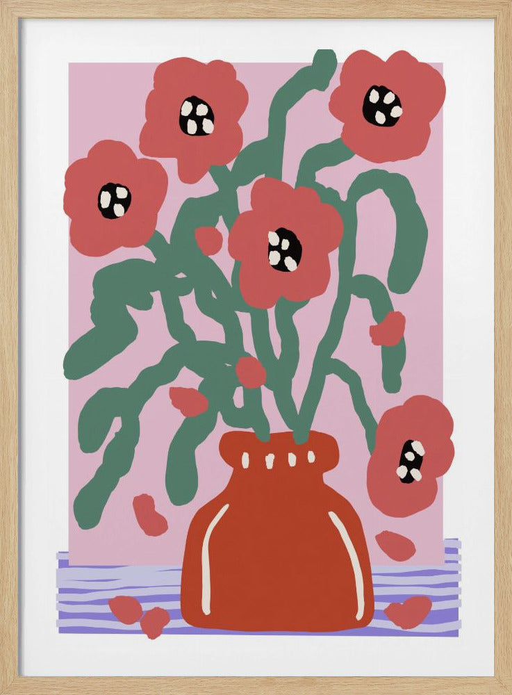 Bloemenimpressie | Poster