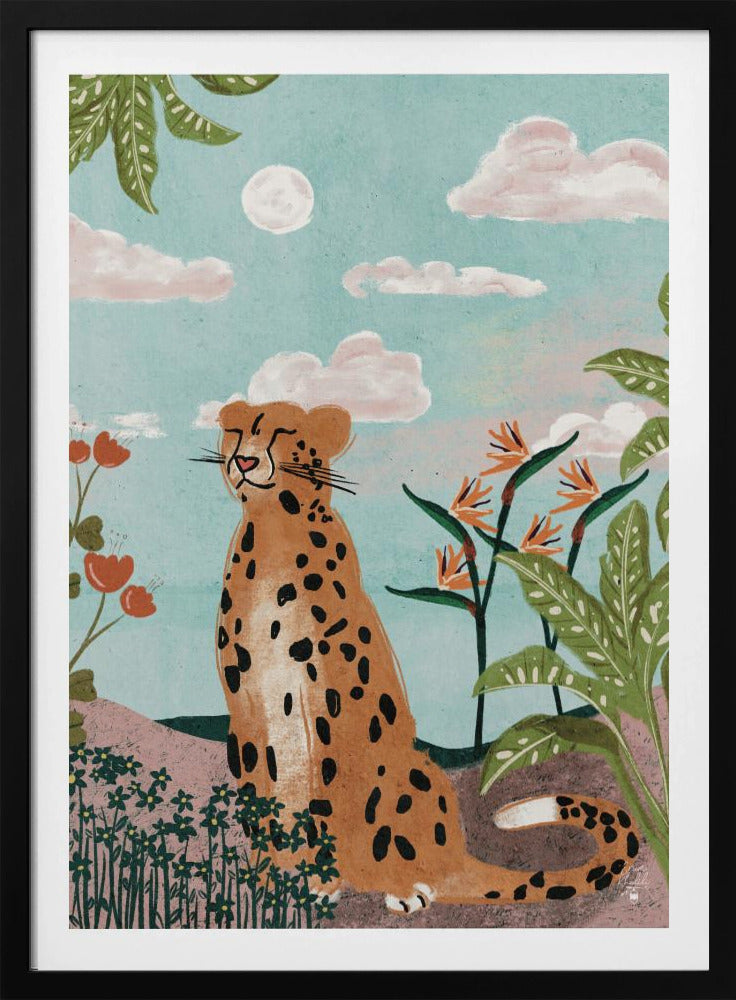 Luipaard in de jungle Erum Khalili.png | Poster