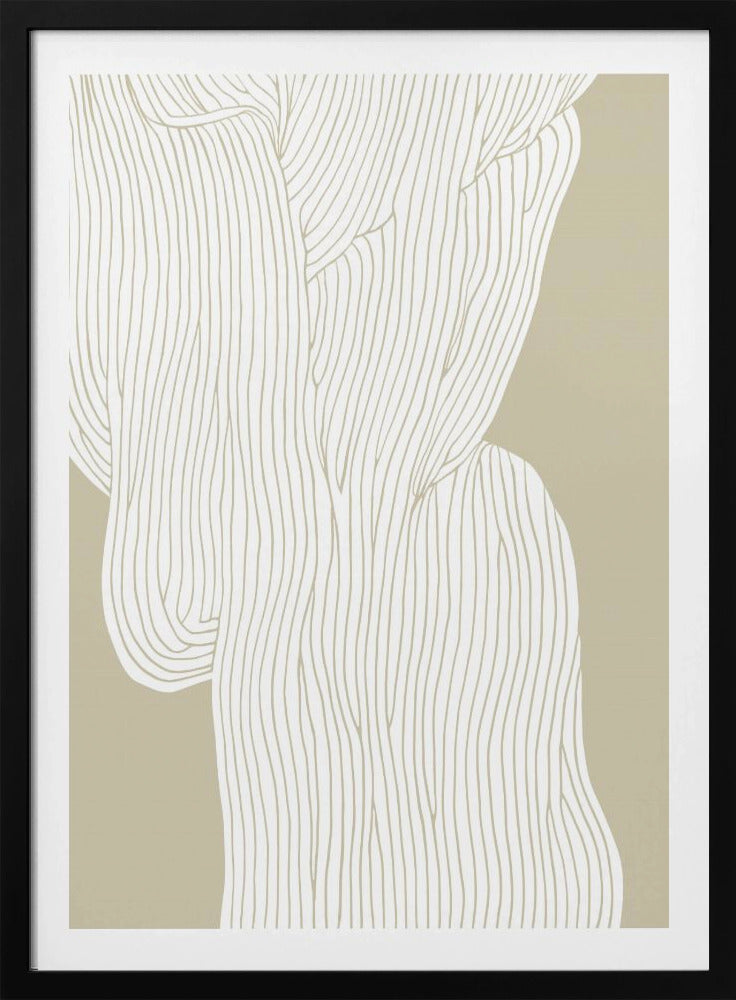 Vloeiende lijnharmonie | Poster