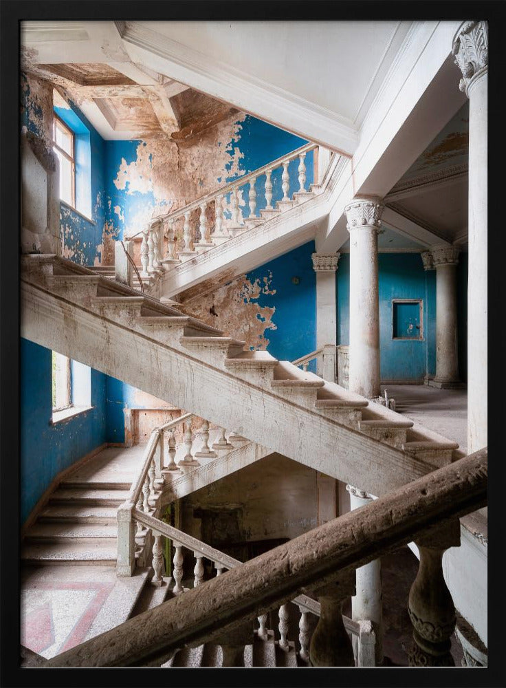 Blauwe Trap | Poster