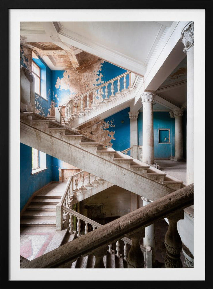 Blauwe Trap | Poster