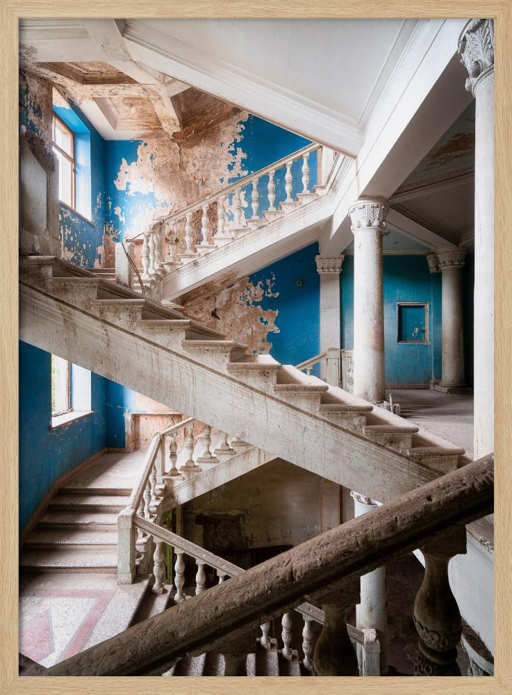 Blauwe Trap | Poster