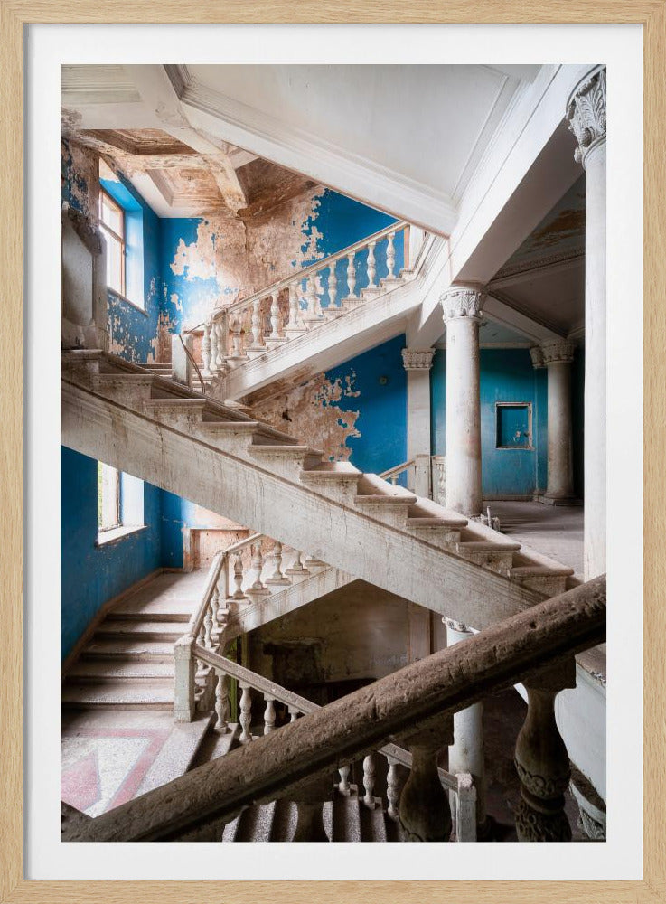 Blauwe Trap | Poster