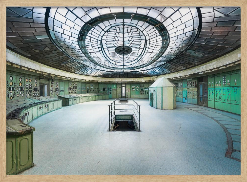 Verlaten Art Deco Controlekamer | Poster