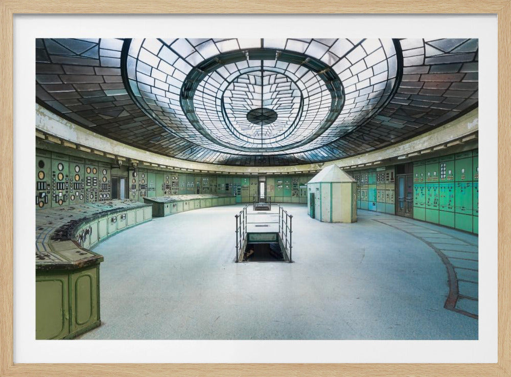Verlaten Art Deco Controlekamer | Poster