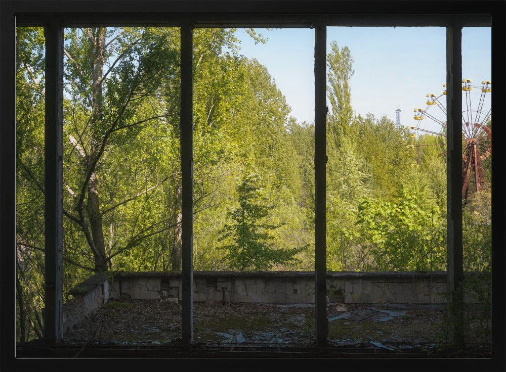 Reuzenrad in Pripjat Tsjernobyl | Poster