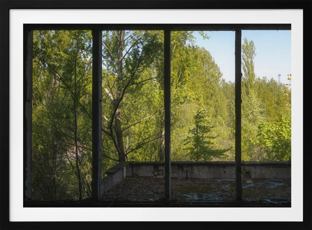 Reuzenrad in Pripjat Tsjernobyl | Poster