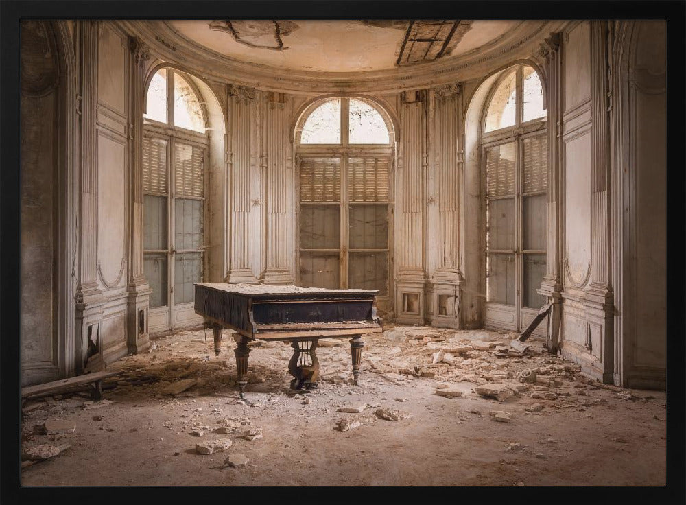 Piano in verval | Poster