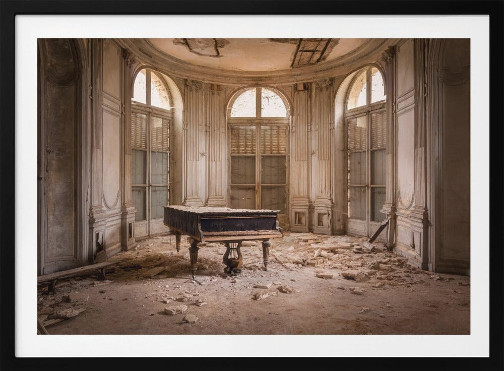 Piano in verval | Poster