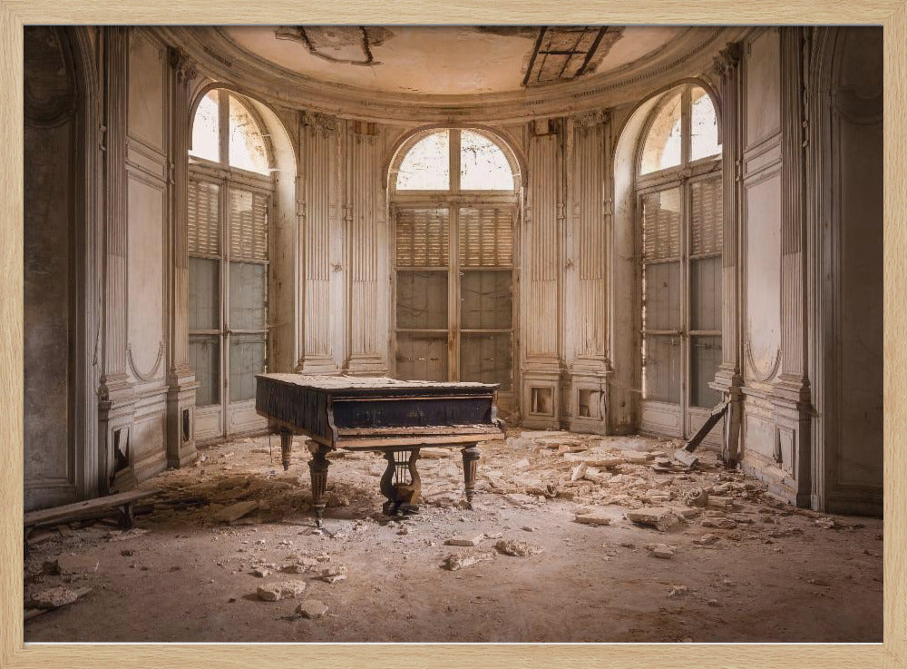 Piano in verval | Poster