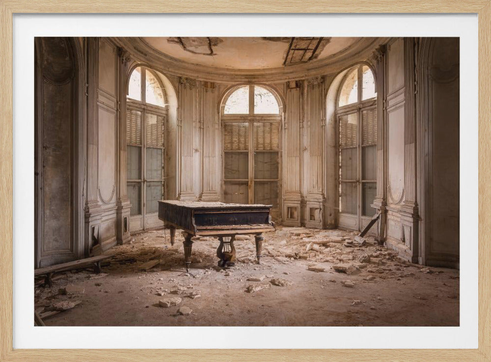 Piano in verval | Poster