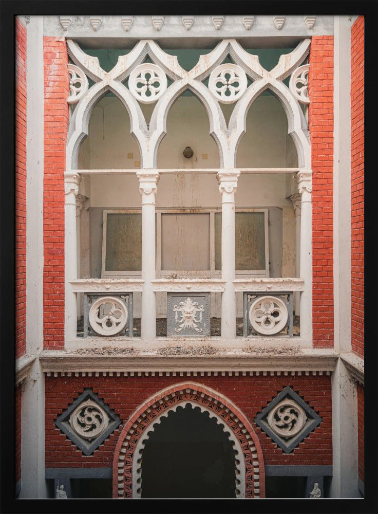 Verlaten Venetiaans hotel | Poster