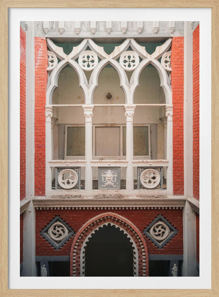Verlaten Venetiaans hotel | Poster