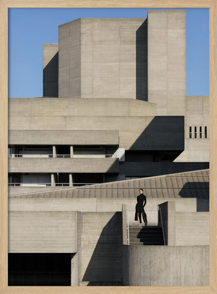 Staand Hoog Gebouw | Poster