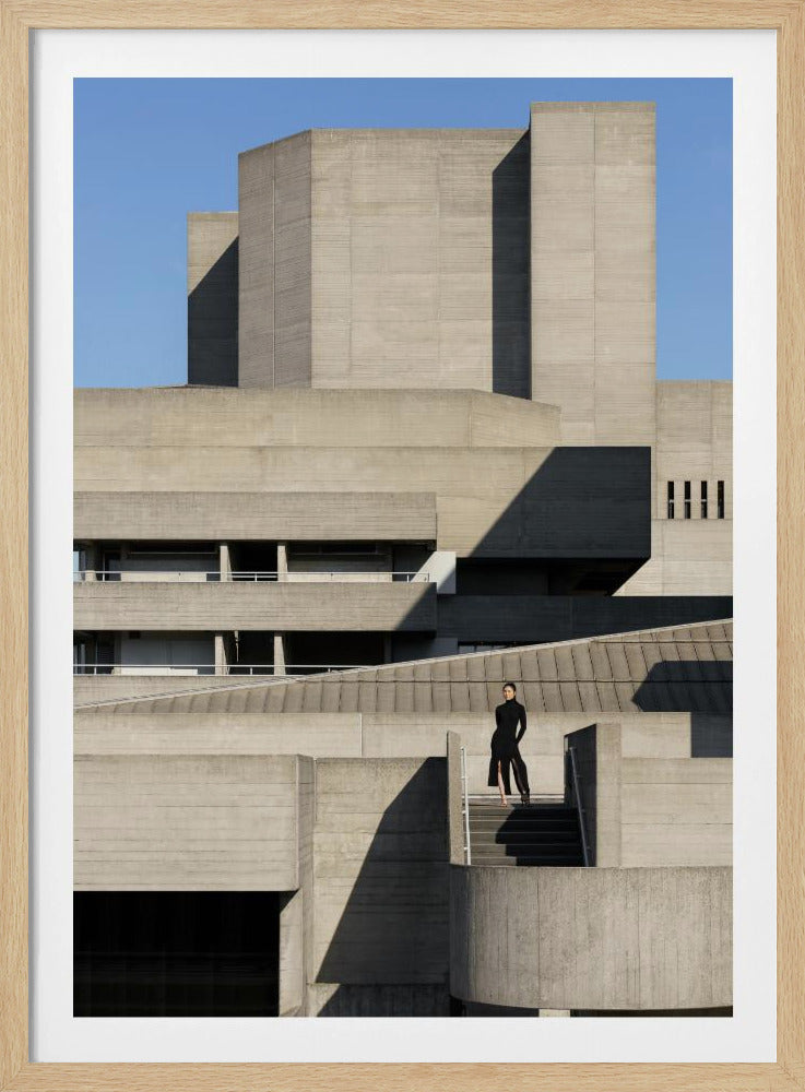 Staand Hoog Gebouw | Poster