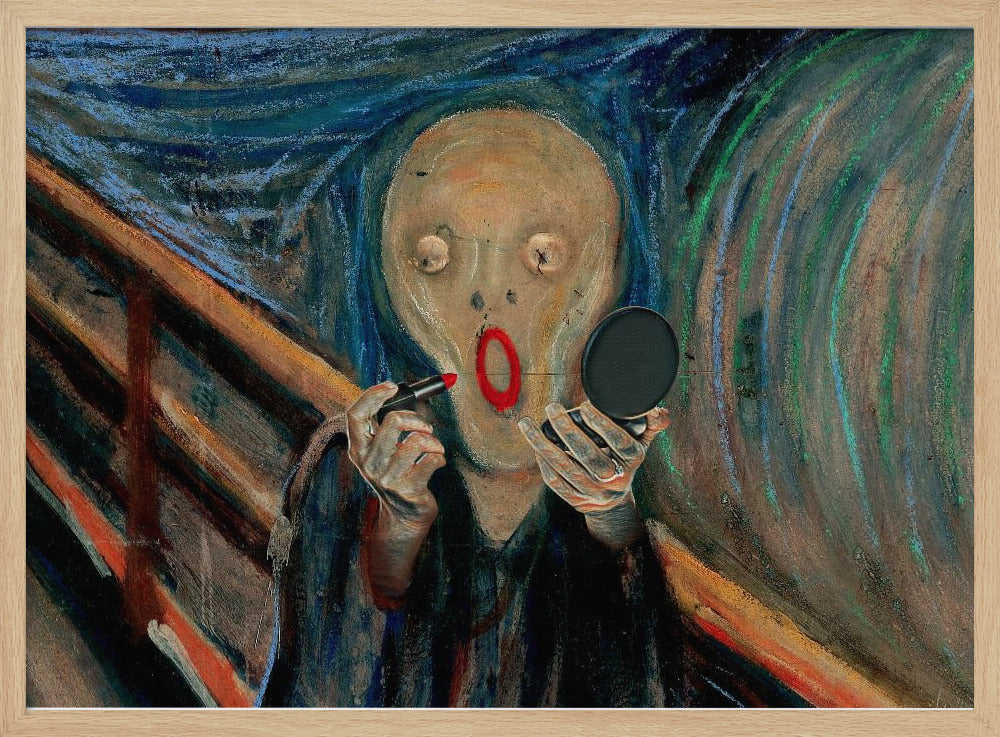 Schreeuwende make-up | Poster