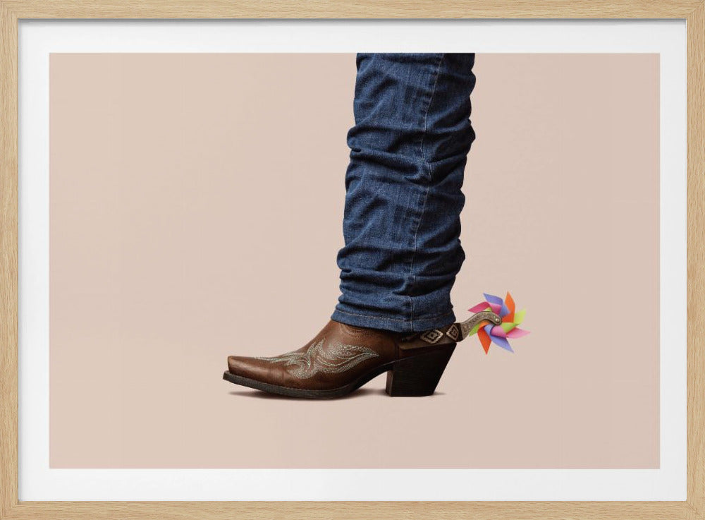 Not Serious Cowboy | Poster