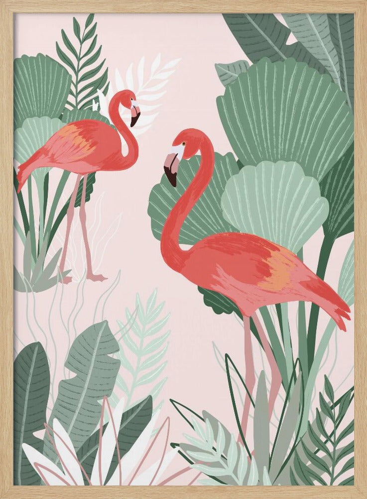 Flamingo Dromen | Poster