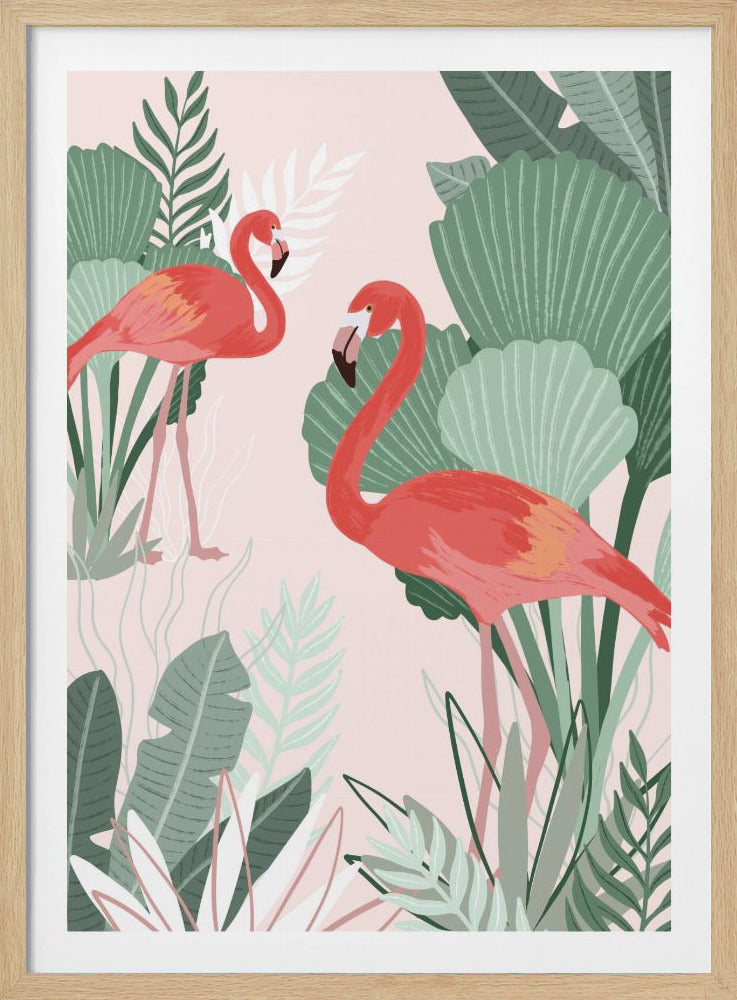 Flamingo Dromen | Poster