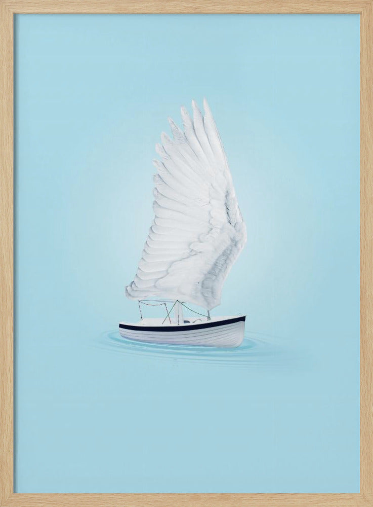 Vleugelboot | Poster