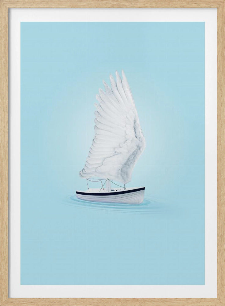 Vleugelboot | Poster