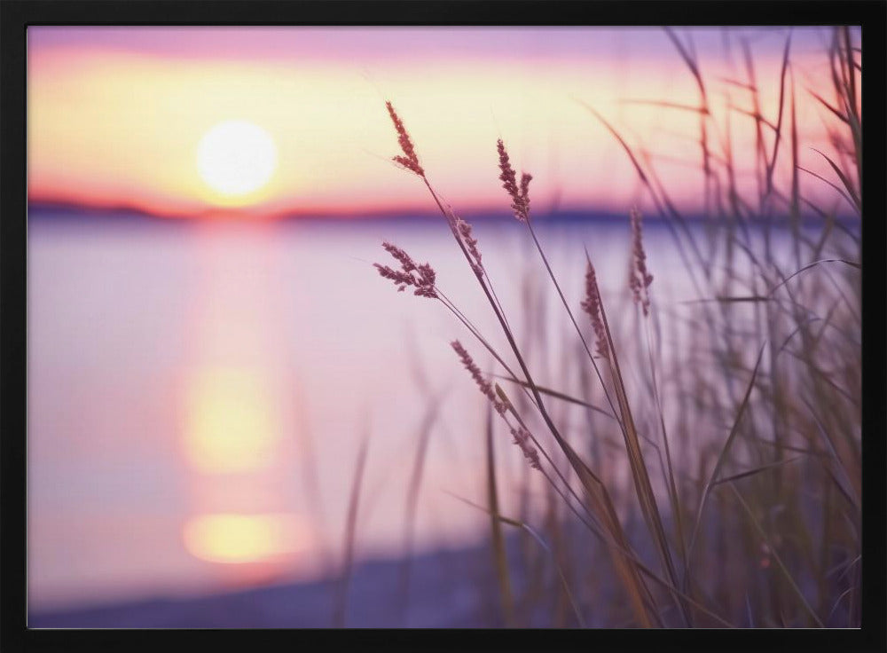 Serene zonsonderganggloed | Poster