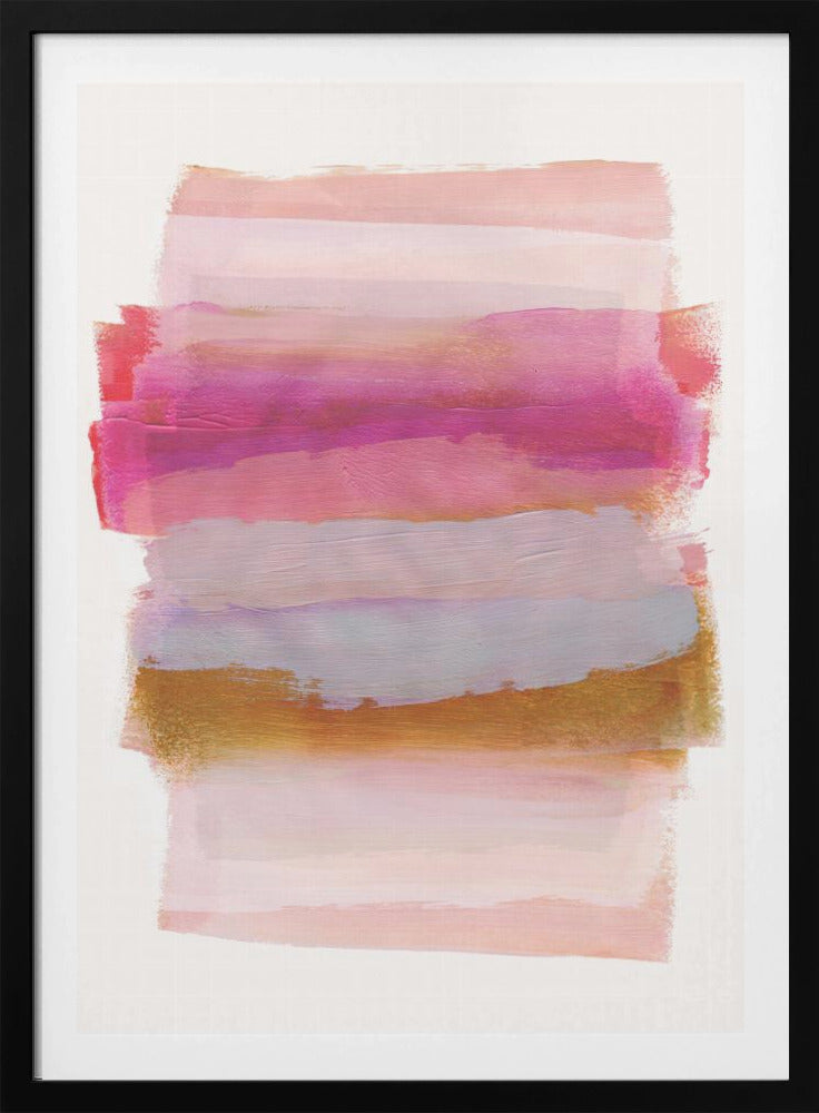 Abstracte penseelstreken 45 A1 | Poster