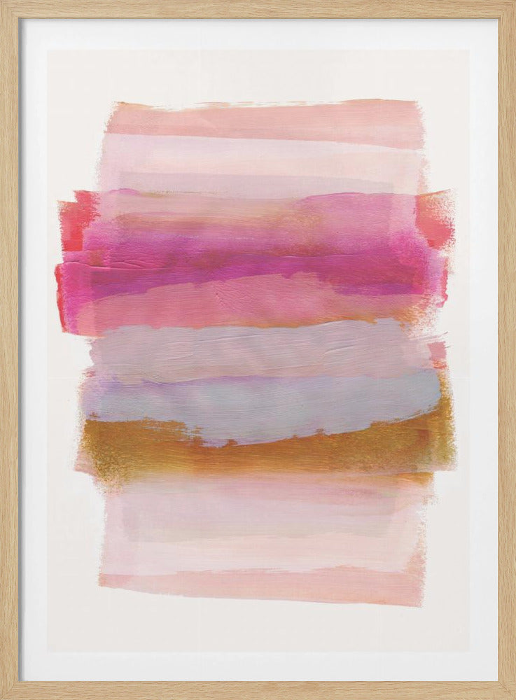 Abstracte penseelstreken 45 A1 | Poster