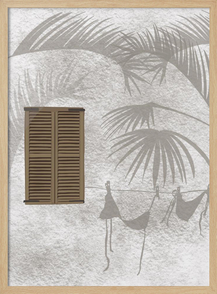 Tropische reflecties | Poster