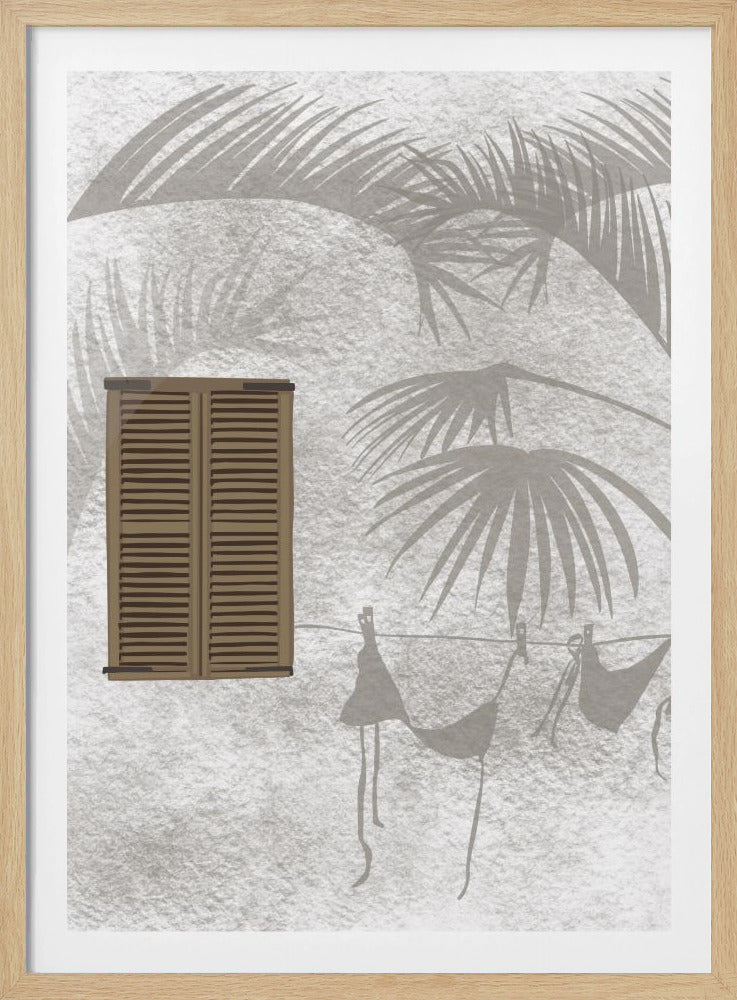 Tropische reflecties | Poster