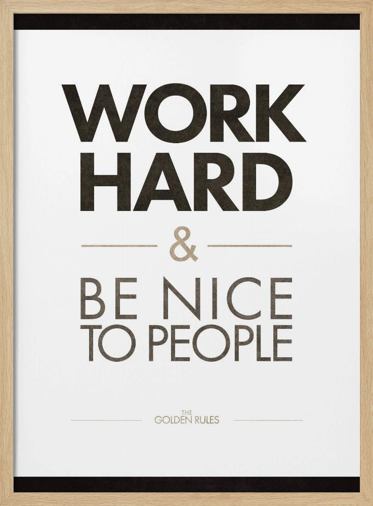 Gouden levensregels | Poster